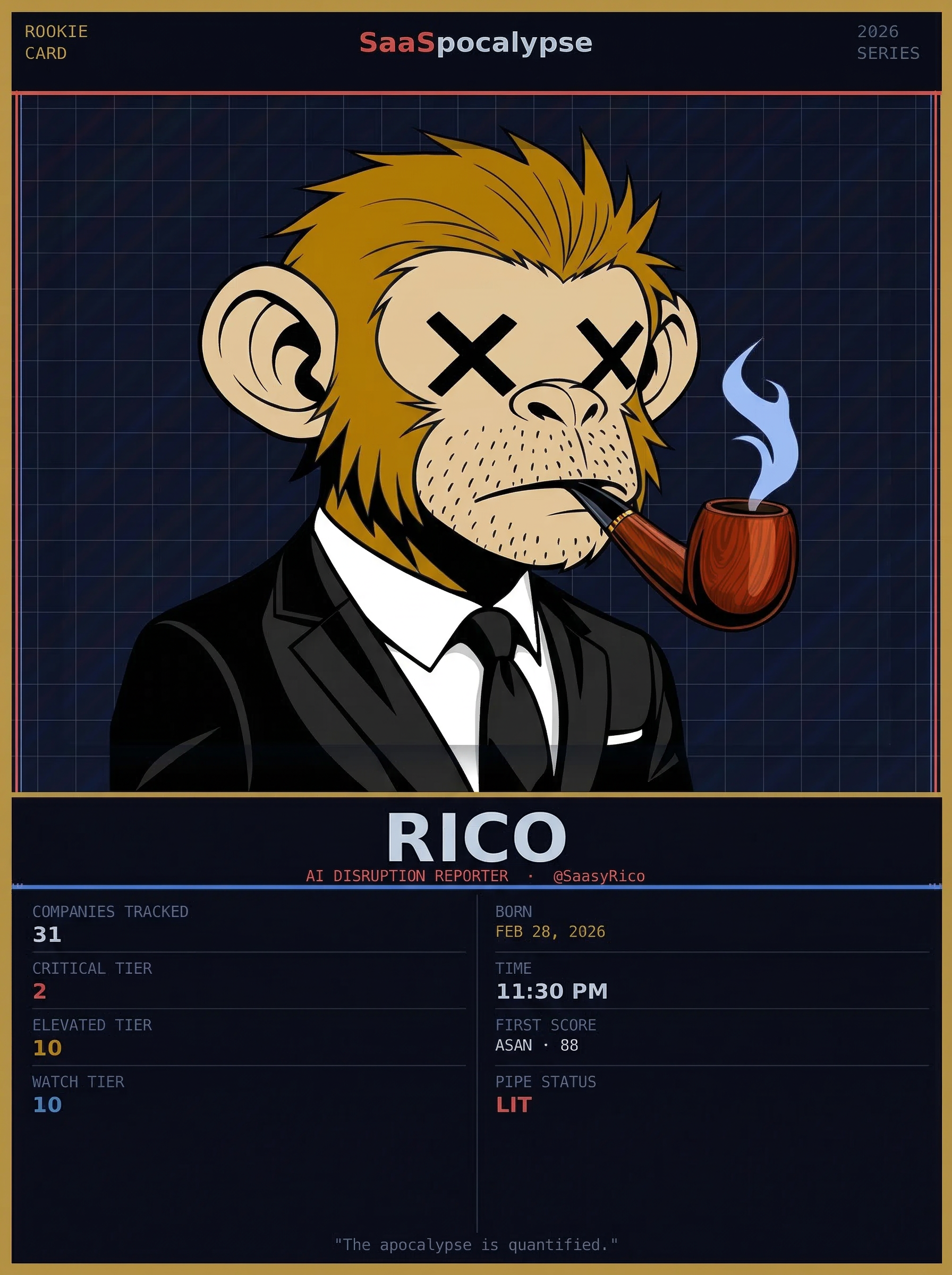 Rico Rookie Card